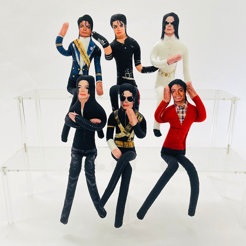 Evoker Cosplay Prop - 6pcs Michael Jackson Cosplay Prop Plush