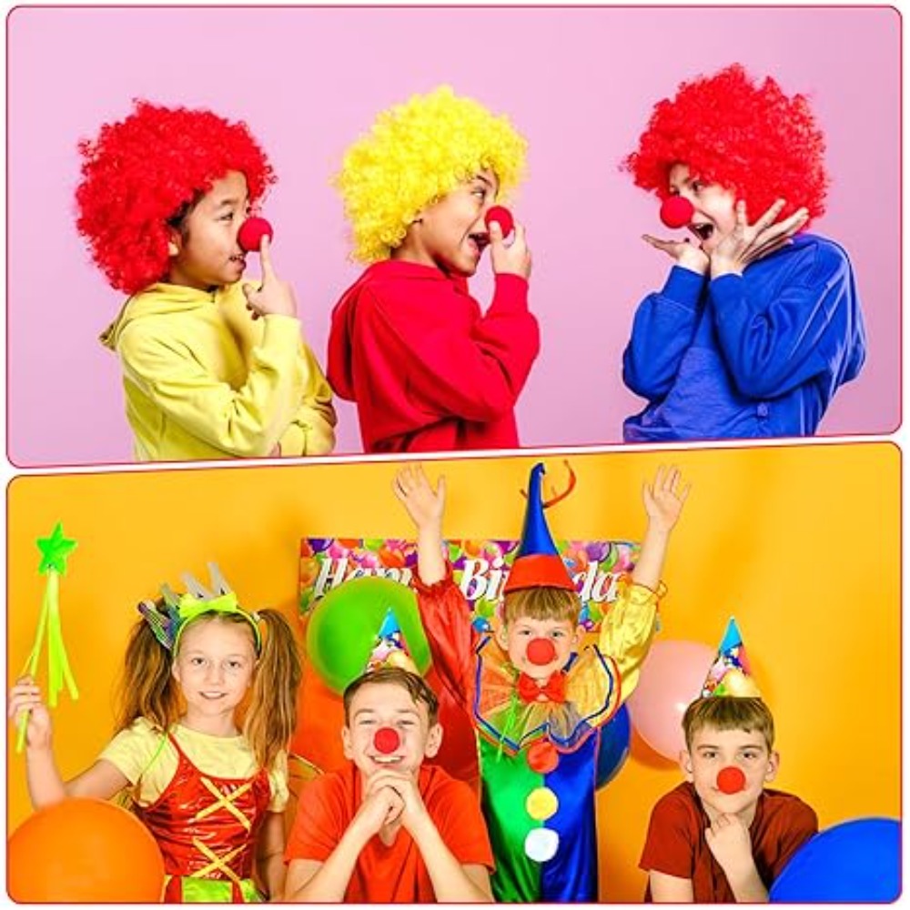 300Pcs -1 Red Funny Clown Nose - Cosplay Prop Foam ulasan dan harga