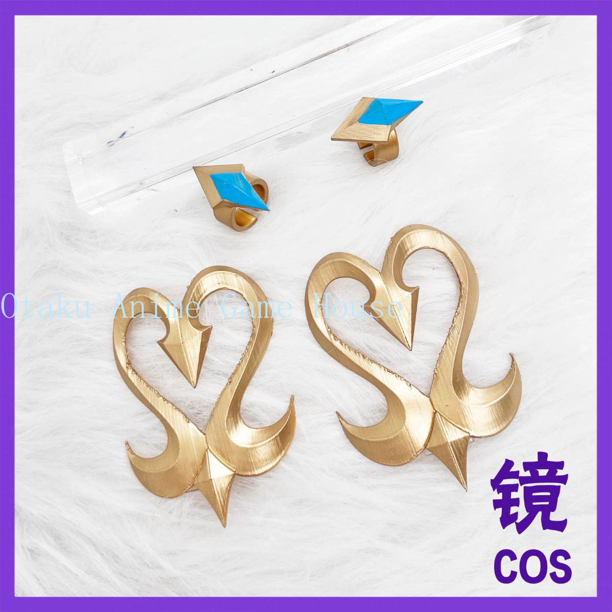 Genshin Impact Odette Cosplay  - Detachable Cosplay Prop ulasan dan harga