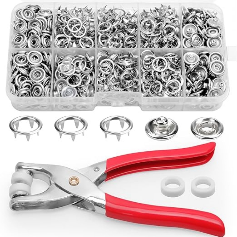 9.5mm Metal Snap Button Kit -  - Snap Fastener Set ulasan dan harga
