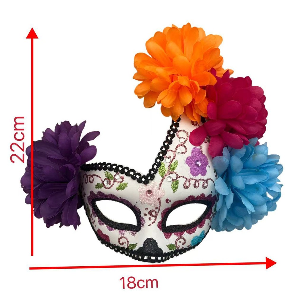Dark Painting Flower Halloween - Cosplay Prop Painting ulasan dan harga