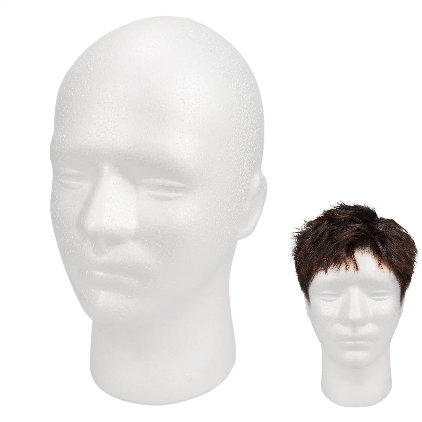 Mannequin Head Men's Hats Show - Cosplay Prop Foam ulasan dan harga
