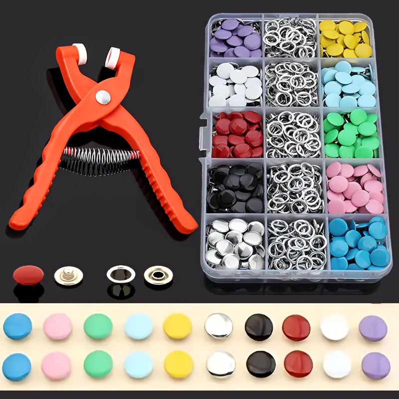100Pcs Colorful Metal Sewing B - Snap Fastener Set ulasan dan harga