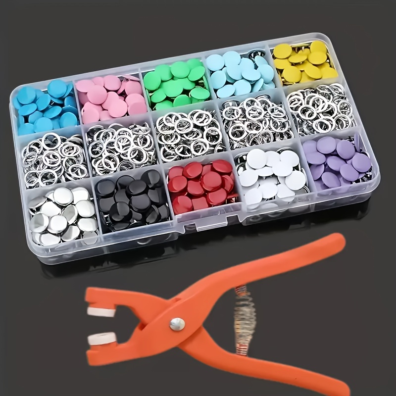 100Pcs Colorful Metal Sewing B - Snap Fastener Set ulasan dan harga