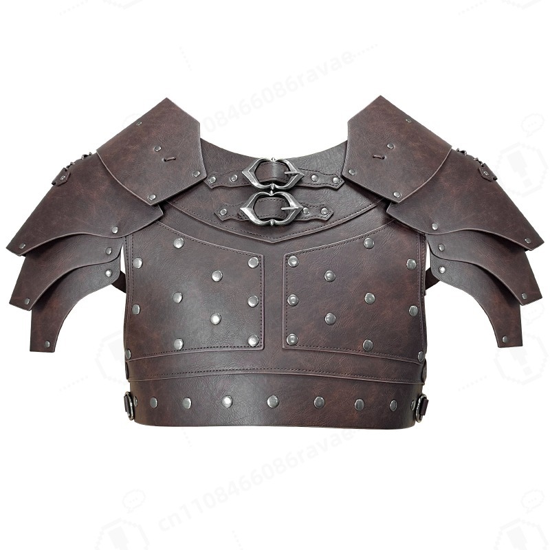 Medieval Studded Shoulder Ches - Prop For Cosplay ulasan dan harga