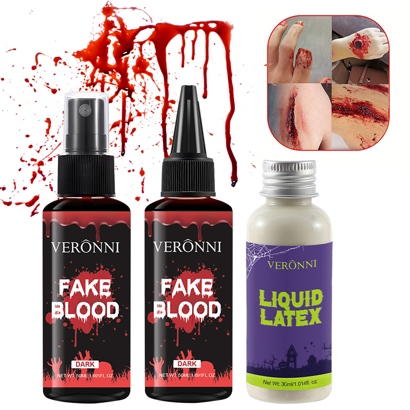 Halloween 50ml Fake Blood Spra - Body Paint Sfx ulasan dan harga