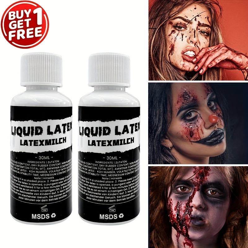 2pcs Liquid Latex Halloween SF - Body Paint Sfx ulasan dan harga