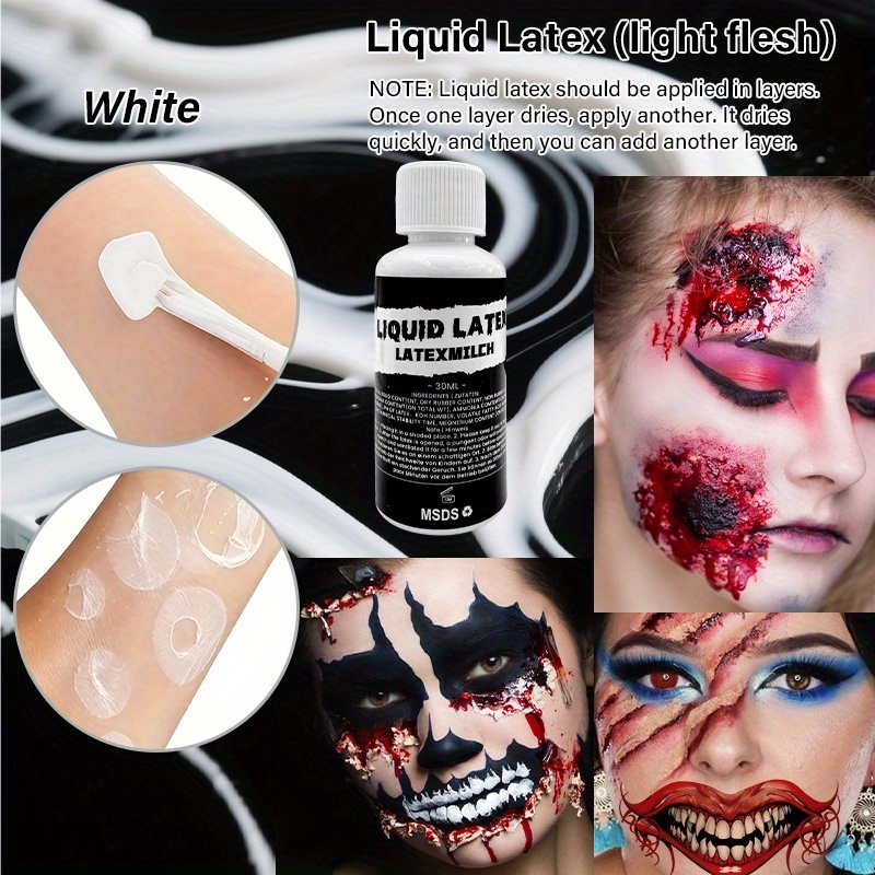 2pcs Liquid Latex Halloween SF - Body Paint Sfx ulasan dan harga
