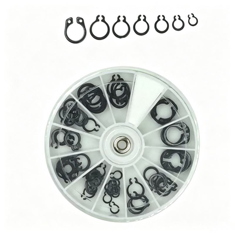 70Pcs Round Box Black C-Type S - Snap Fastener Set ulasan dan harga