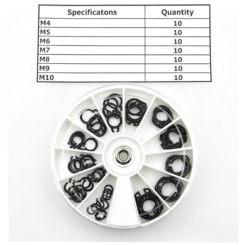 70Pcs Round Box Black C-Type S - Snap Fastener Set ulasan dan harga