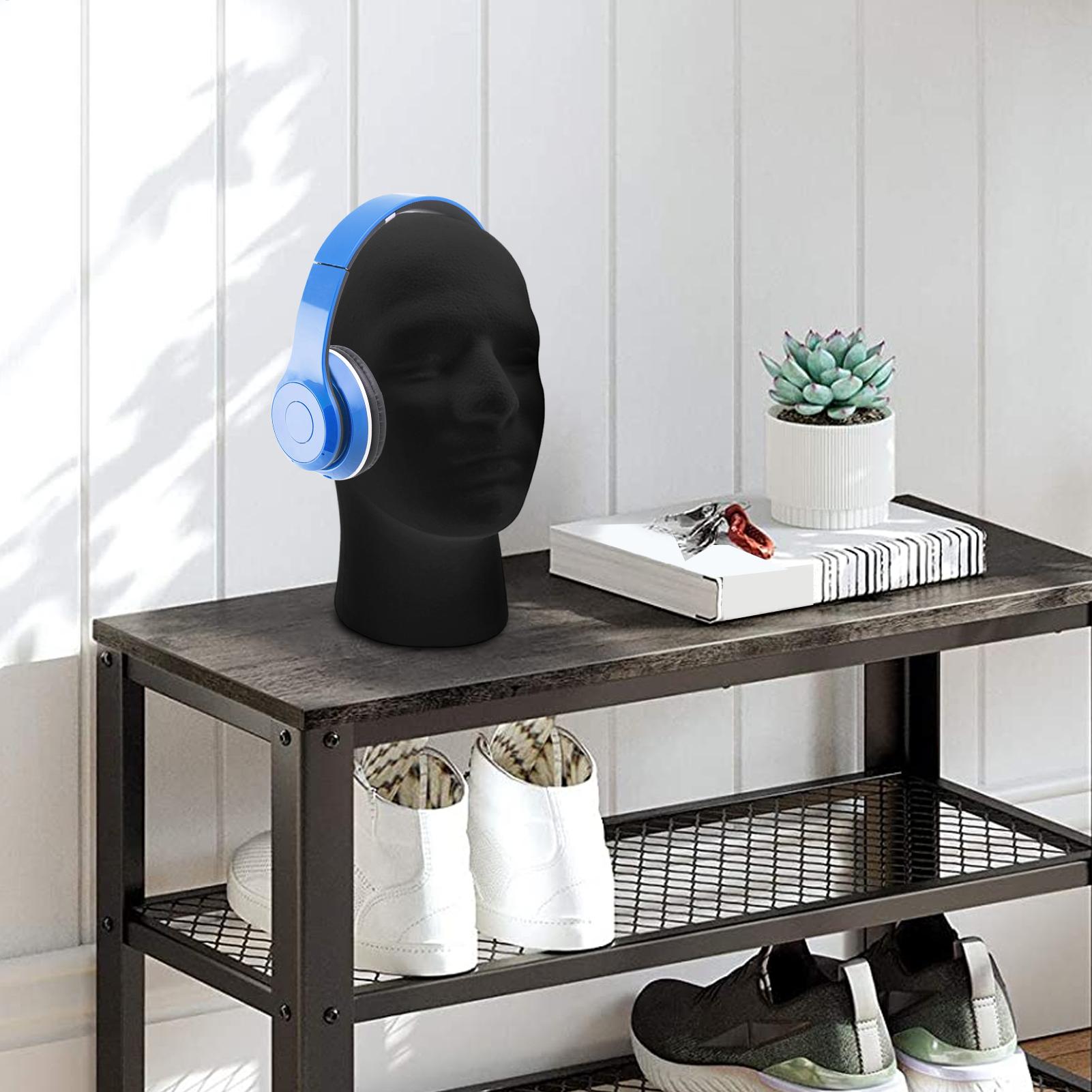 Mannequin Head Foam Black Velv - Cosplay Prop Foam ulasan dan harga