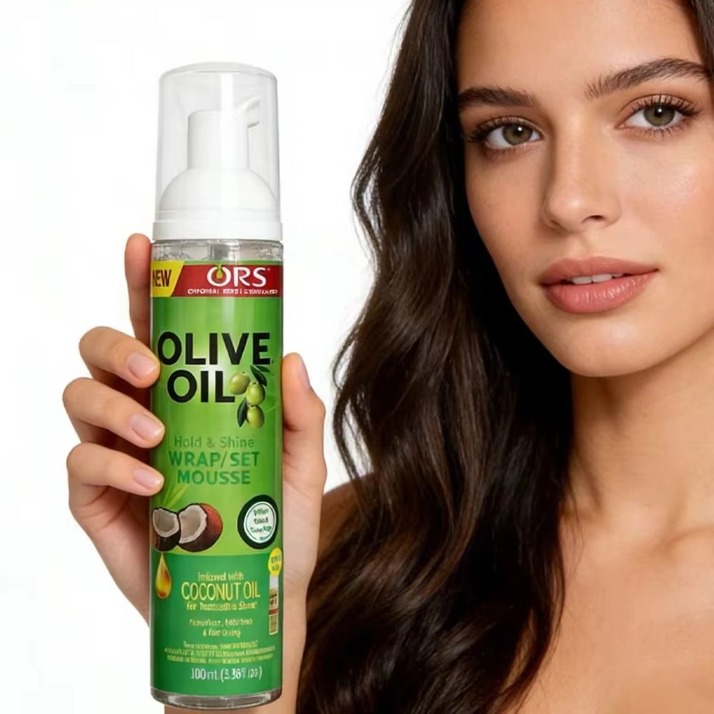 100ml  Hold Olive Oil Hair Sty - Cosplay Prop Foam ulasan dan harga