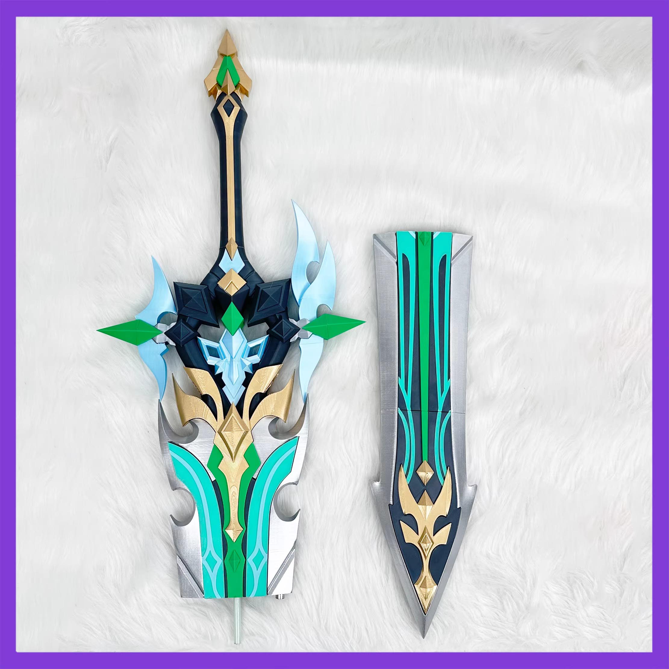 Genshin Impact Falco Cosplay P - Detachable Cosplay Prop ulasan dan harga
