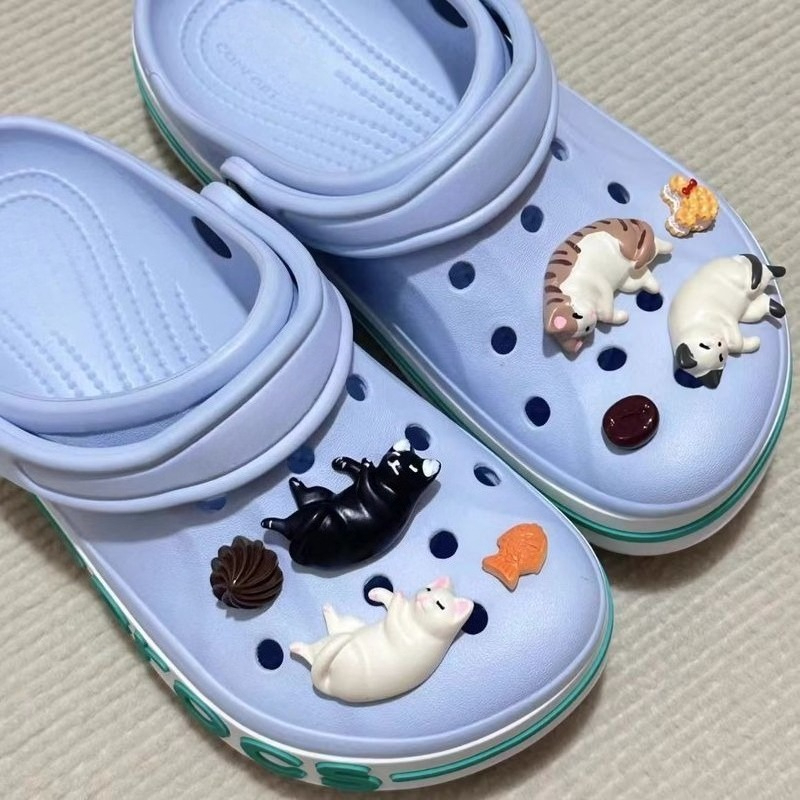 8Pcs Summer Fashion Shoe Charm - Snap Fastener Set ulasan dan harga