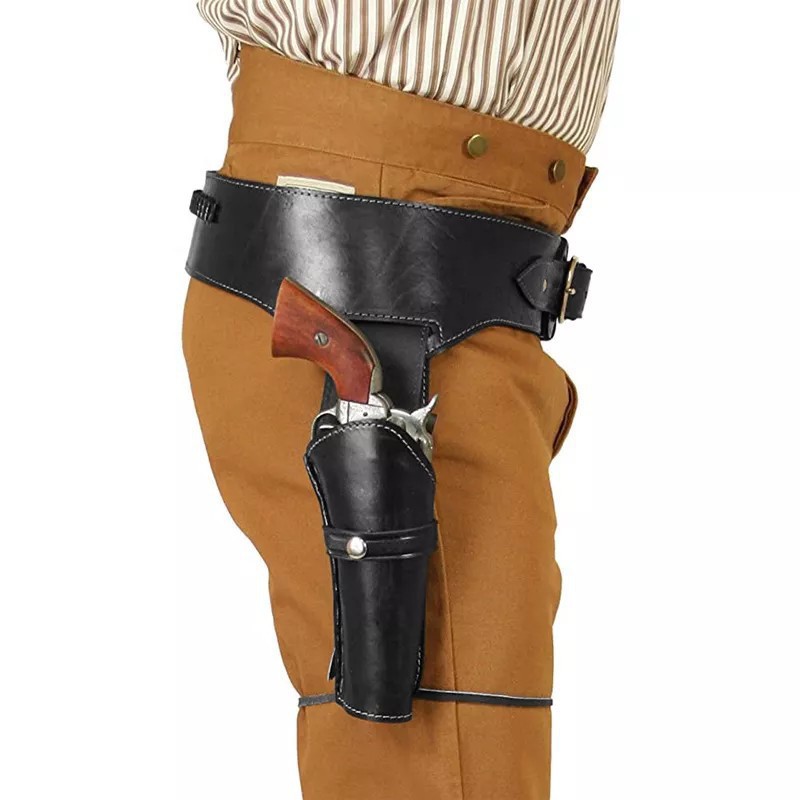 Vintage West Cowboy Thigh Hols - Cosplay Prop Pistol ulasan dan harga