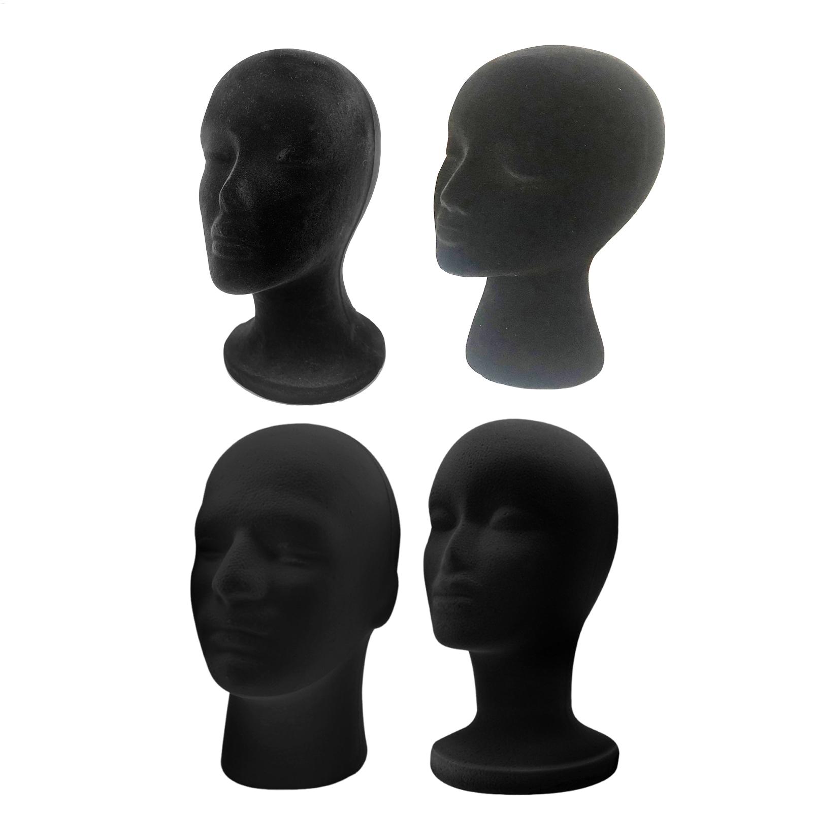 Black Mannequin Head Foam Velv - Cosplay Prop Foam ulasan dan harga
